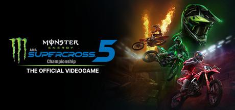 Monster Energy Supercross - The Official Videogame 5 cover