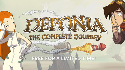 Ingyenesen beszerezhető a Deponia: The Complete Journey cover