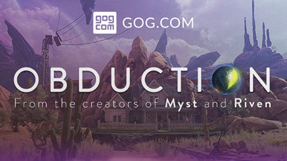 Grab Obduction for free right now cover