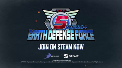 PC-re is megjelenik az Earth Defense Force 5 cover