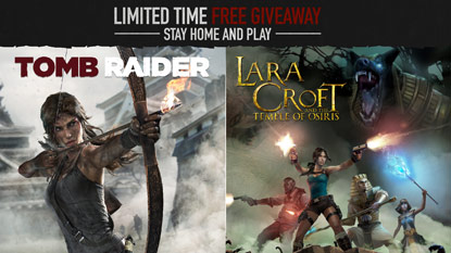 Tomb Raider and Lara Croft and the Temple of Osiris are free right now