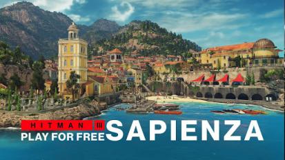 Hitman 3: ingyenesen játszható Sapienza térképe cover