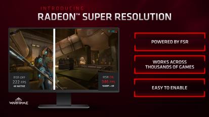 Szinte az összes játékban működni fog az AMD új Radeon Super Resolution technológiája