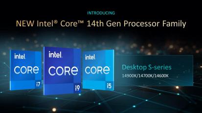 Az Intel lerántotta a leplet az új 14. generációs asztali processzorairól cover