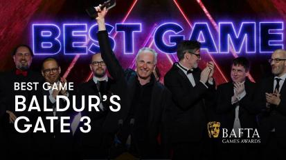 A Baldur's Gate 3 tarolt a 2024-es BAFTA Games Awardson is cover