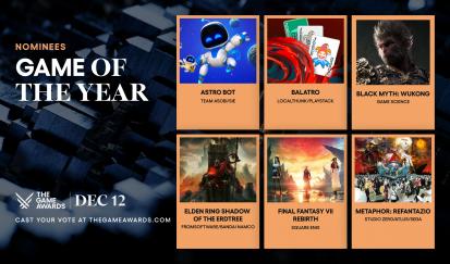 The Game Awards 2024: itt vannak az idei jelöltek, elindult a szavazás